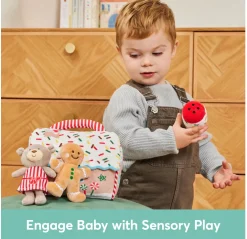 Gund baby My First Gingerbread House Playset 7.5