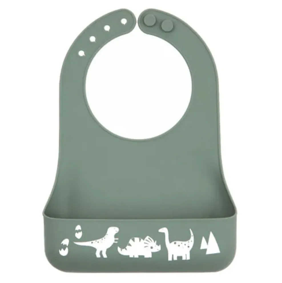 Bella Tunno Little Bites Starter Bib: Dino Rawr Sale