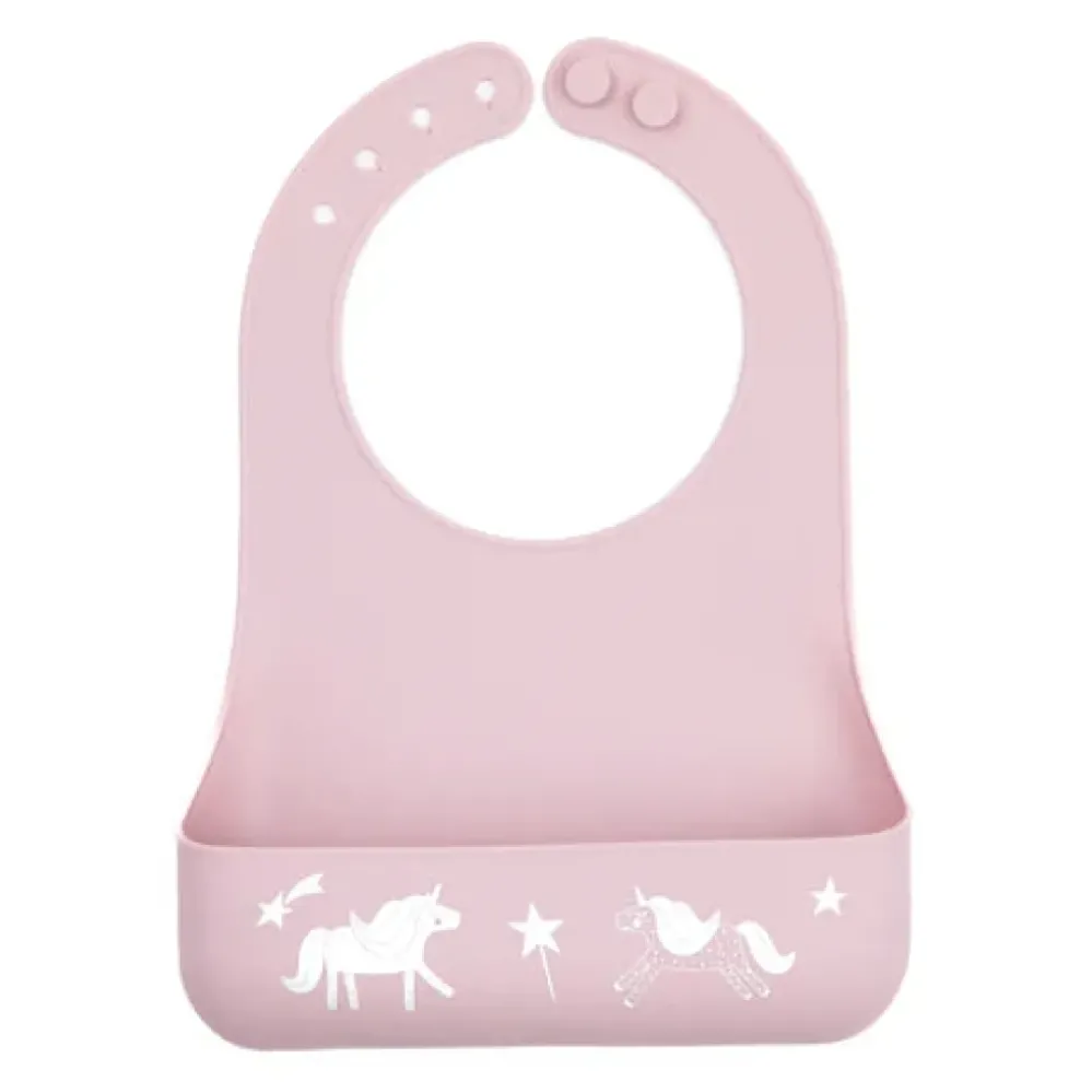 Bella Tunno Little Bites Starter Bib: Magic Unicorns Discount