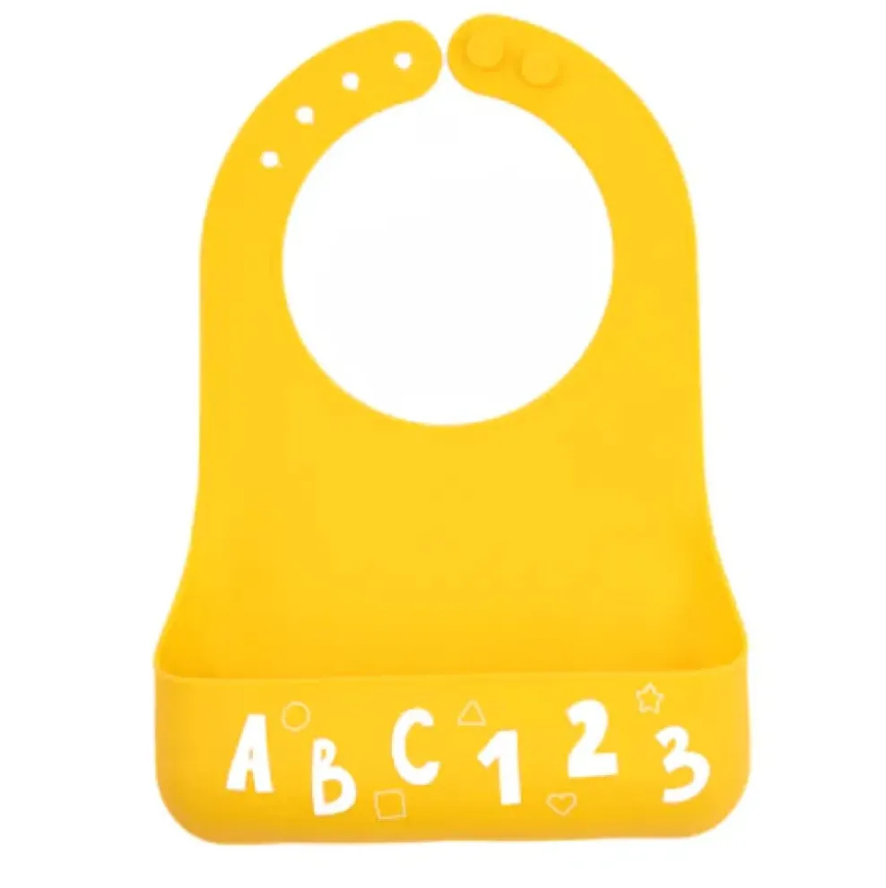 Bella Tunno Little Bites Starter Bib: Alphabet Fun New