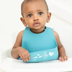 Bella Tunno Little Bites Starter Bib: Ocean Friends Hot