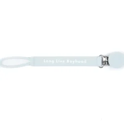 Bella Tunno Pacifier Clip: Long Live Boyhood New