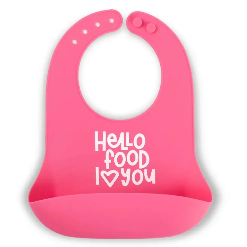 Bella Tunno Wonder Bib: Hello Food I Love You Online