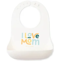 Bella Tunno Wonder Bib: I Love Mom Best