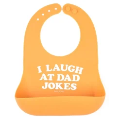 Bella Tunno Wonder Bib: I Laugh at Dad Jokes Discount
