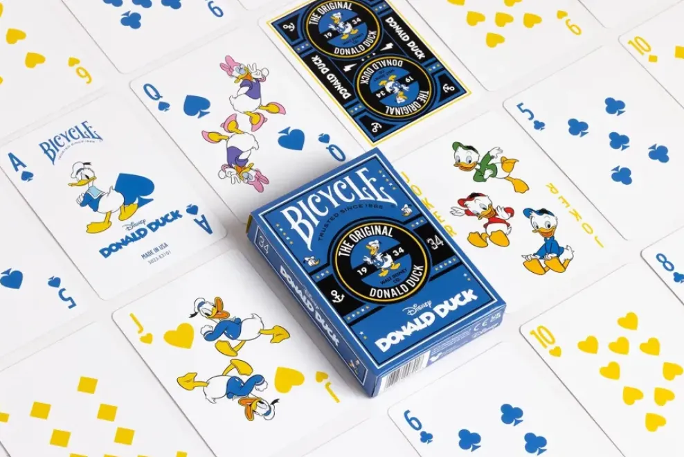 ACD Distribution Bicycle Playing Cards: Disney Donald Duck Best