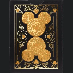 ACD Distribution Bicycle Playing Cards: Disney Mickey Mouse inspired Black and Gold Best