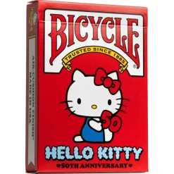 ACD Distribution Bicycle Playing Cards: Hello Kitty - 50th Anniversary Discount