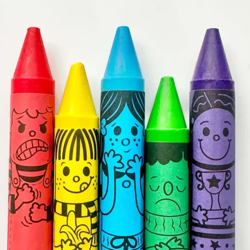 Bright Stripes, LLC Bright Stripes House of Crayons Hot