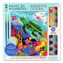 Bright Stripes, LLC Bright Stripes iHeartArt Paint by Numbers: Amazing Ocean Online