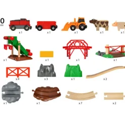 Brio Animal Farm Set 33984 Clearance