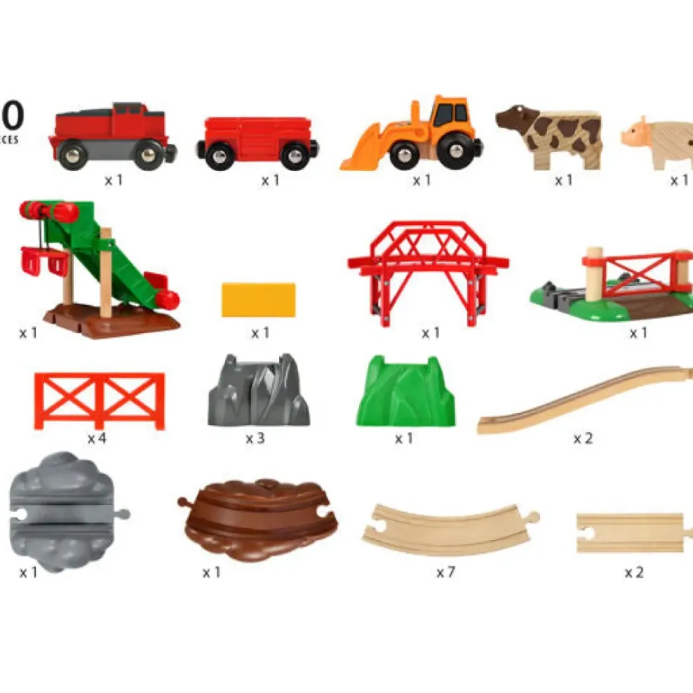 Brio Animal Farm Set 33984 Clearance