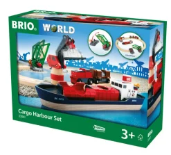 Brio Cargo Harbor Set 33061 Clearance