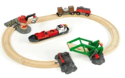 Brio Cargo Harbor Set 33061 Clearance