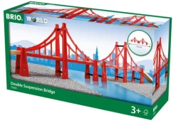 Brio Double Suspension Bridge 33683 Hot