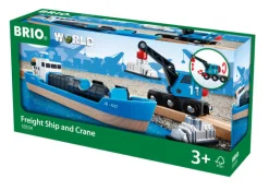 Brio Freight Ship & Crane 33534 Best