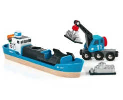 Brio Freight Ship & Crane 33534 Best