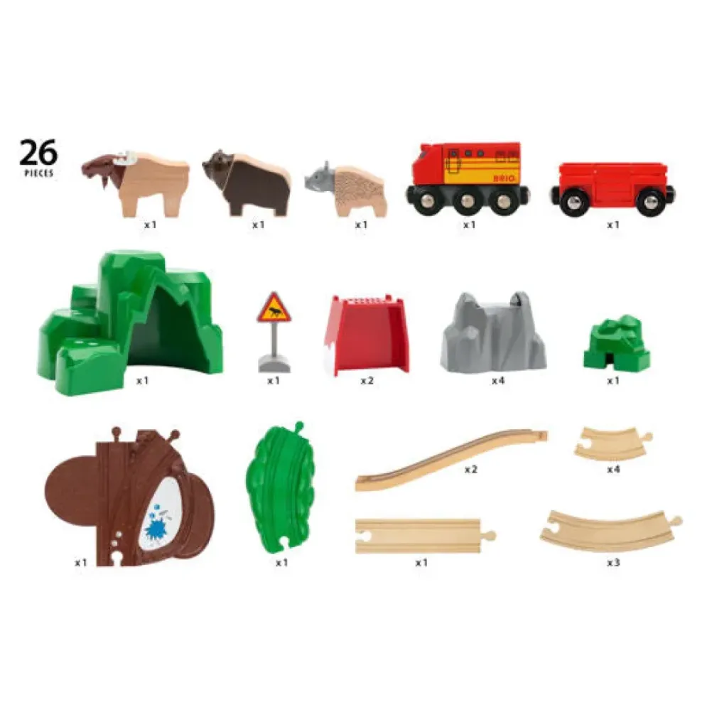 Brio Nordic Animal Set 33988 Clearance