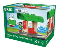 Brio Record & Play Train Platform 33840 Fashion