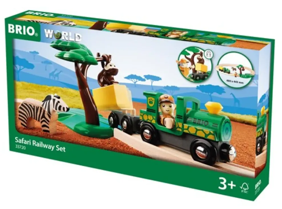 Brio Safari Railway Set 33720 Hot