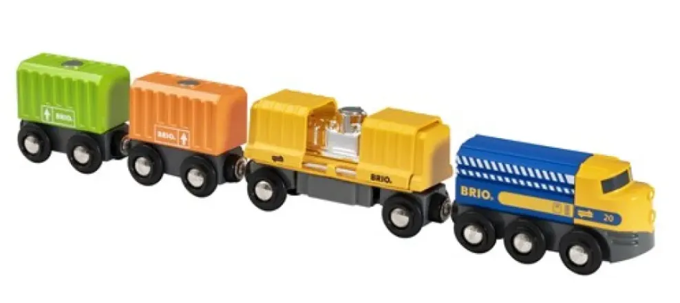 Brio Three-Wagon Cargo Train 33982 Clearance