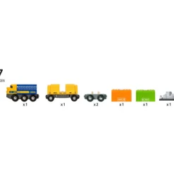 Brio Three-Wagon Cargo Train 33982 Clearance