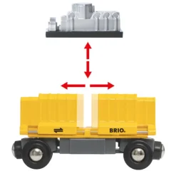 Brio Three-Wagon Cargo Train 33982 Clearance