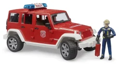 Bruder ® Jeep Wrangler Unlimited Rubicon Fire Department Hot