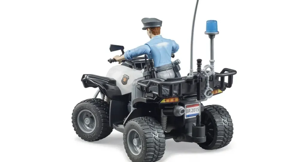 Bruder ® Police-Quad with Officer Hot