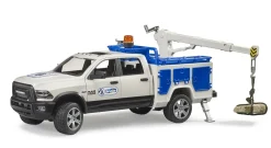 Bruder ® RAM 2500 Service Truck with Rotating Beacon Light Fashion