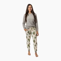 Burt's Bees Baby Burt's Bees Organic Adult Pajamas Christmas Tree Farm Discount