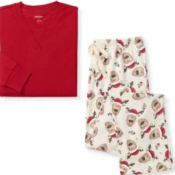 Burt's Bees Baby Burt's Bees Organic Adult Pajamas Guide My Sleigh Discount