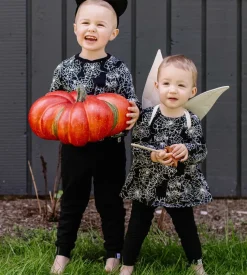 Burt's Bees Baby Burt's Bees Organic Baby Girl Spiderwebs Shirt and Pant Set New