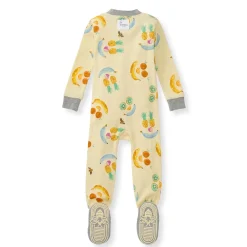 Burt's Bees Baby Burt's Bees Organic Baby One-Piece Sleeper Play With Your Food Hot