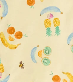 Burt's Bees Baby Burt's Bees Organic Baby One-Piece Sleeper Play With Your Food Hot