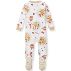 Burt's Bees Baby Burt's Bees Organic Baby One-Piece Sleeper Easter Breakfast Hot