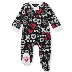 Burt's Bees Baby Burt's Bees Organic Baby One-Piece Sleep & Play XO Doodles Best