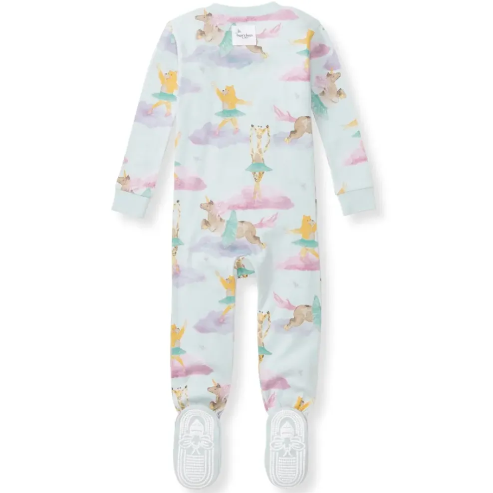 Burt's Bees Baby Burt's Bees Organic Baby One-Piece Sleeper Dream Ballet New