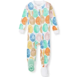 Burt's Bees Baby Burt's Bees Organic Baby One-Piece Sleeper Easter Friends Fashion