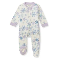 Burt's Bees Baby Burt's Bees Organic Baby One-Piece Sleep & Play Snowflake Flurries Discount