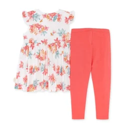 Burt's Bees Baby Burt's Bees Organic Baby Paradise Floral Tunic & Legging Set Hot