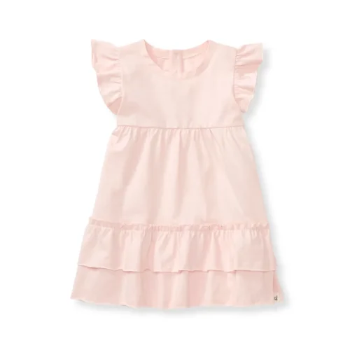 Burt's Bees Baby Burt's Bees Organic Baby Ruffle Pink Dress Discount