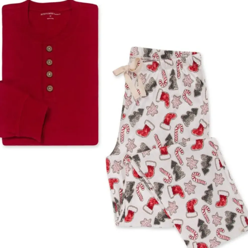 Burt's Bees Baby Burt's Bees Organic Family Pajamas Holiday Cookies New