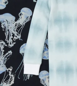 Burt's Bees Baby Burt's Bees Organic One-Piece Snug Fit Sleeper 2-Pack: I'm Jelly & Printed Tie Dye Hot