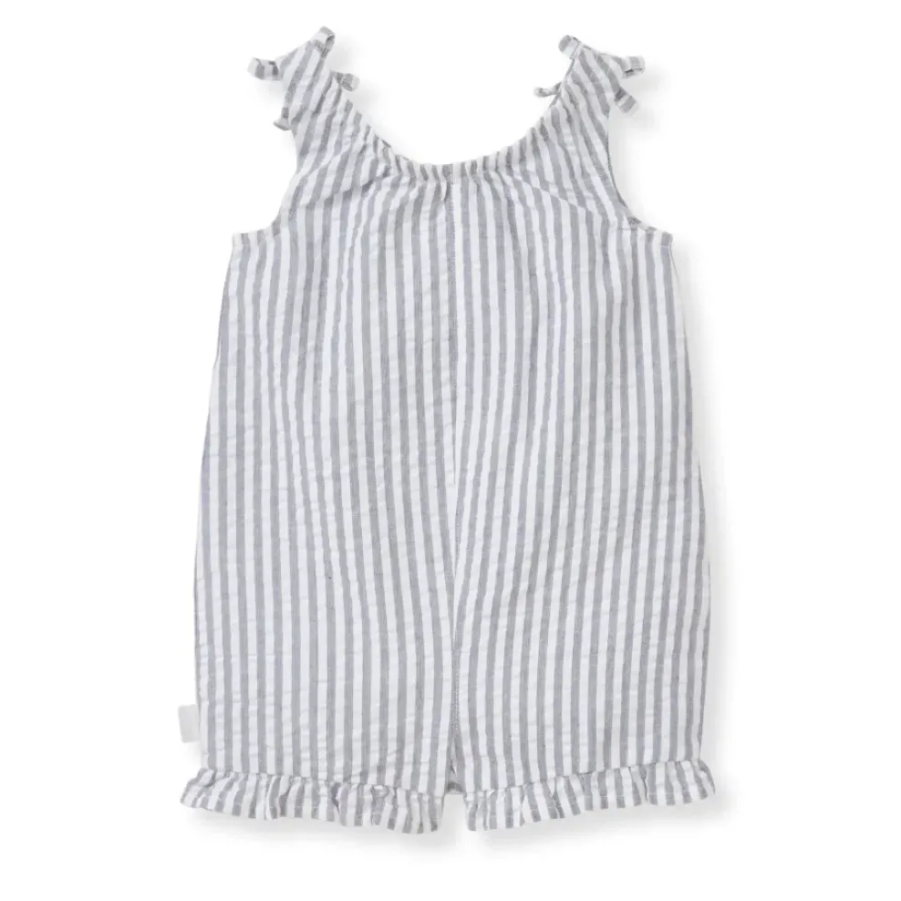 Burt's Bees Baby Burt's Bees Organic Seersucker Romper New