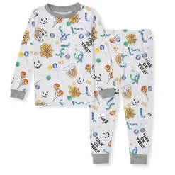 Burt's Bees Baby Burt's Bees Organic Snug Fit Two-Piece Pajamas Halloween Treats Best