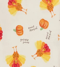 Burt's Bees Baby Burt's Bees Organic Snug Fit Two-Piece Pajamas Turkey Gobble Sale