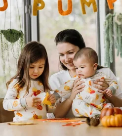 Burt's Bees Baby Burt's Bees Organic Snug Fit Two-Piece Pajamas Turkey Gobble Sale