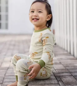 Burt's Bees Baby Burt's Bees Organic Two-Piece Pajamas Dog House Hot