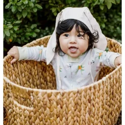 Burt's Bees Baby Burt's Bees Organic Two-Piece Pajamas Being a Bunny Outlet